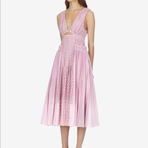 Self Portrait Cut out midi dress.